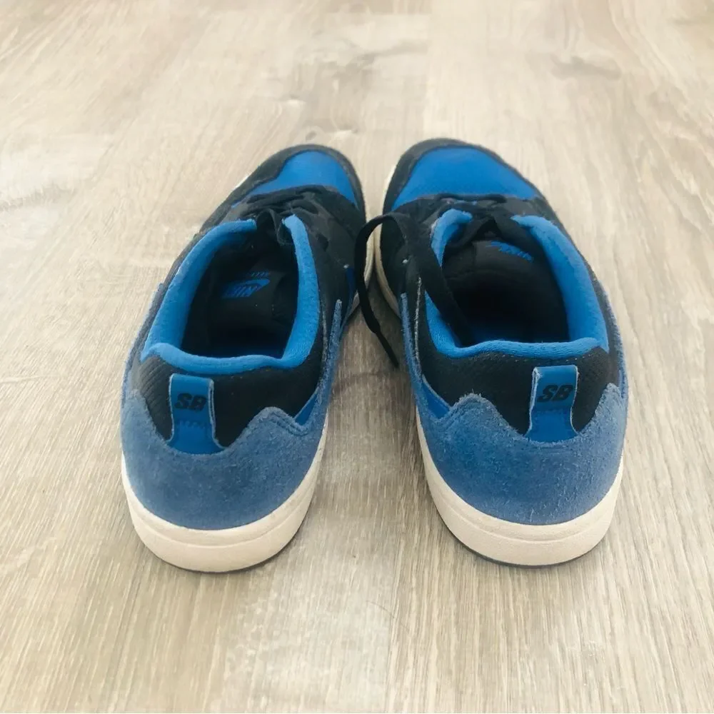 Nike SB Alleyoop Skateboard‎ Skate Shoes Sneakers Blue Black Youth Size 7Y